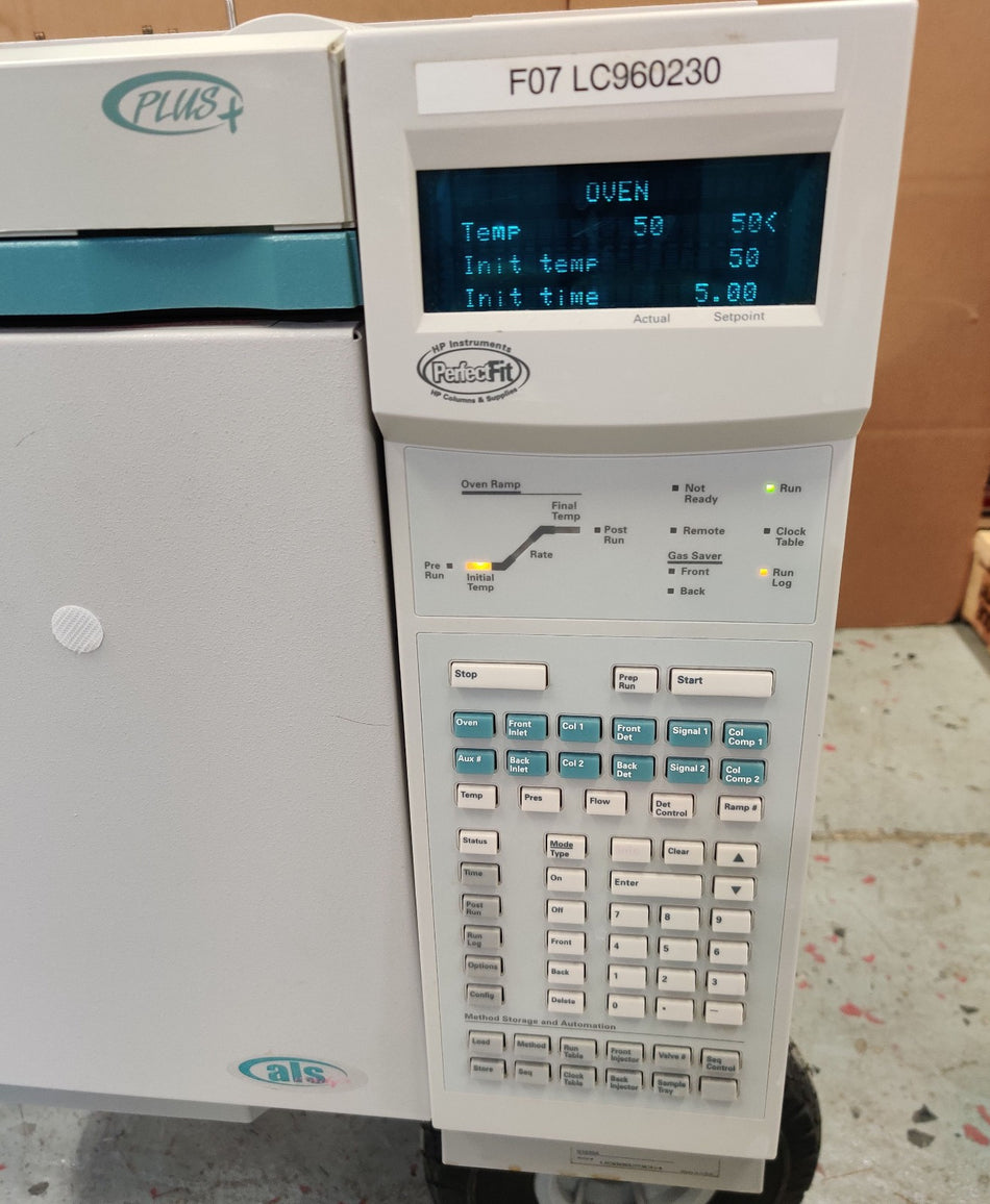 Agilent 6890 Gas Chromatograph G1530A with Dual FID Detector Tested & Calibrated