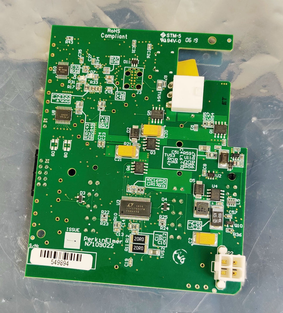 PerkinElmer PerkinElmer Torion T-10 Portable GC/MS N7109022 PCB Control Board