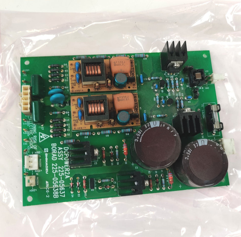 Shimadzu 225-05637 DC Power 2A Assy 225-05638B Board for LCMS-2010 EV LC-MS