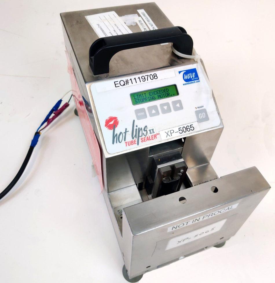 GE Healthcare Cytiva Wave Biotech Hot Lips II Tube Sealer