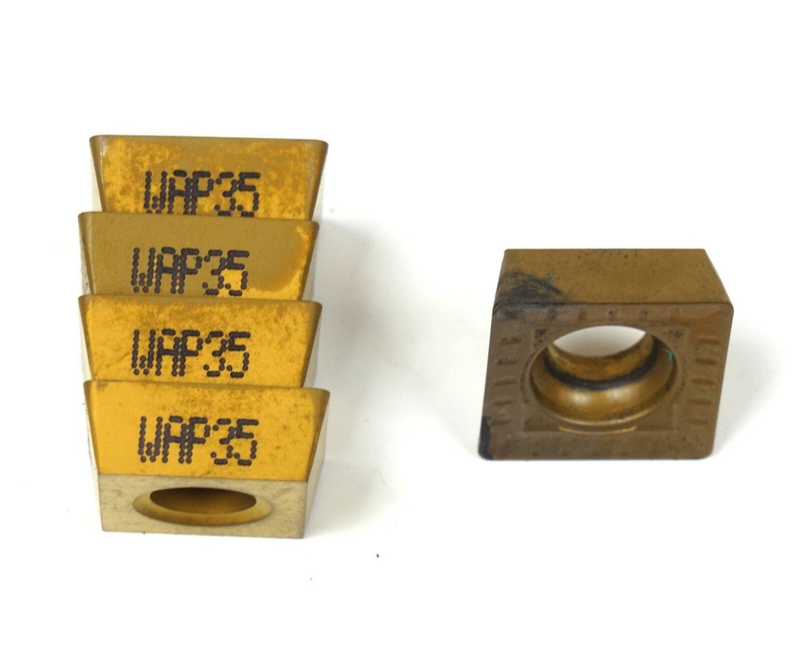 Walter Tiget-Tec10x SPMT120408-F55 WAK25 5x SPMT120408-D51 WAP35 Carbide Inserts
