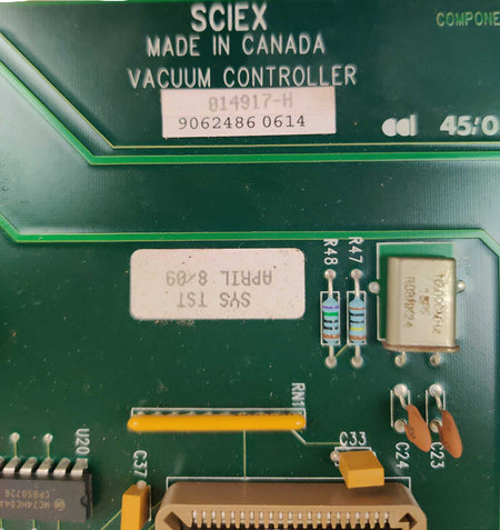 PerkinElmer Sciex Elan 6000 DRC MS Vacuum Controller PCB 014917 014917-H
