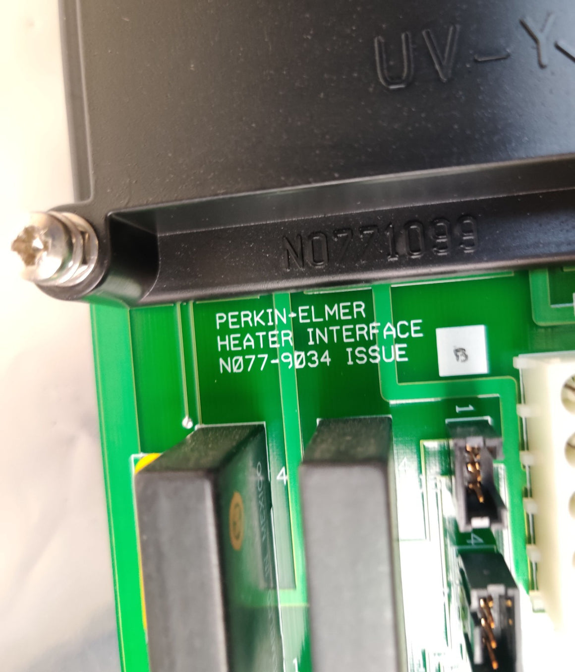 PerkinElmer Optima ICP-OES Heater Interface N077-9034 issue B Working and Tested