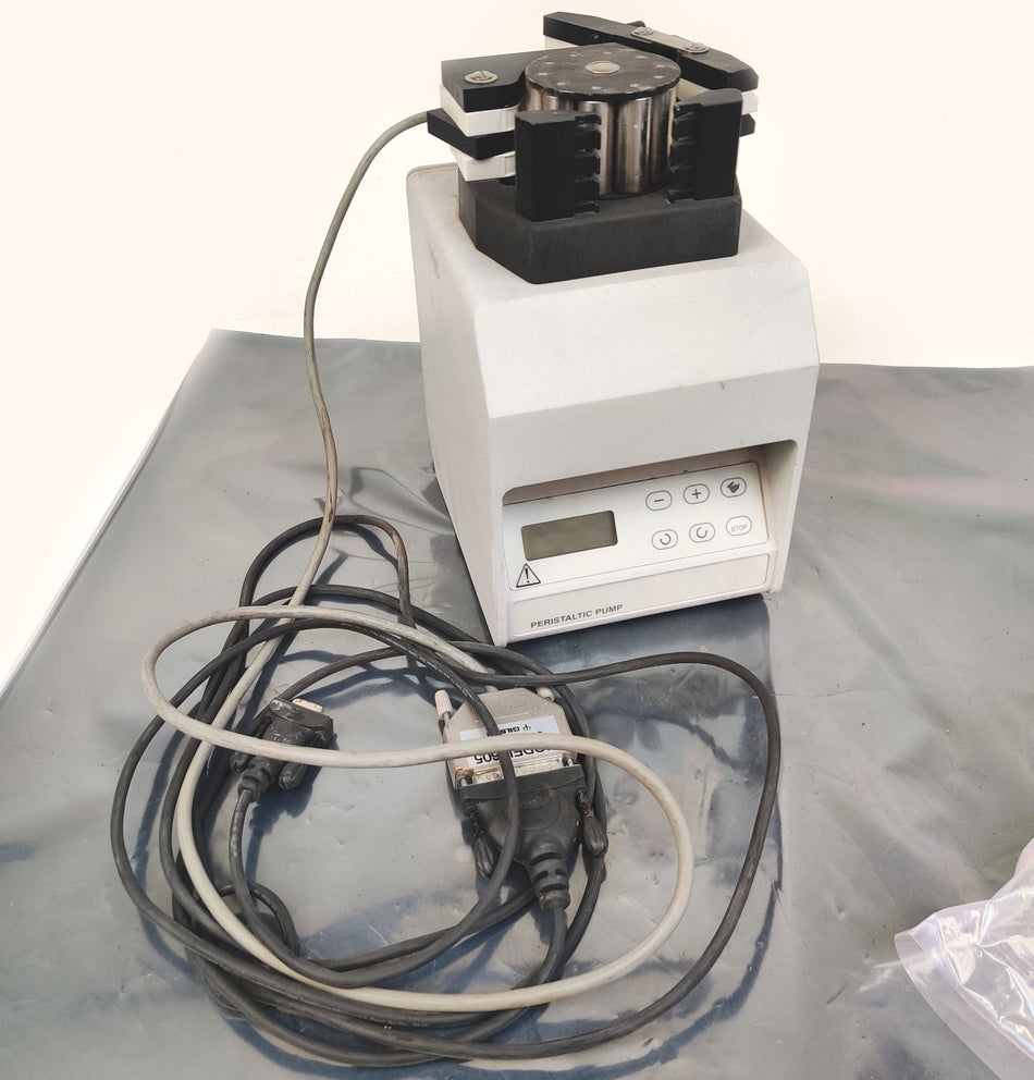 Gilson Minipuls 3 Peristaltic Pump with 4 Channel Pump Head Working and tested