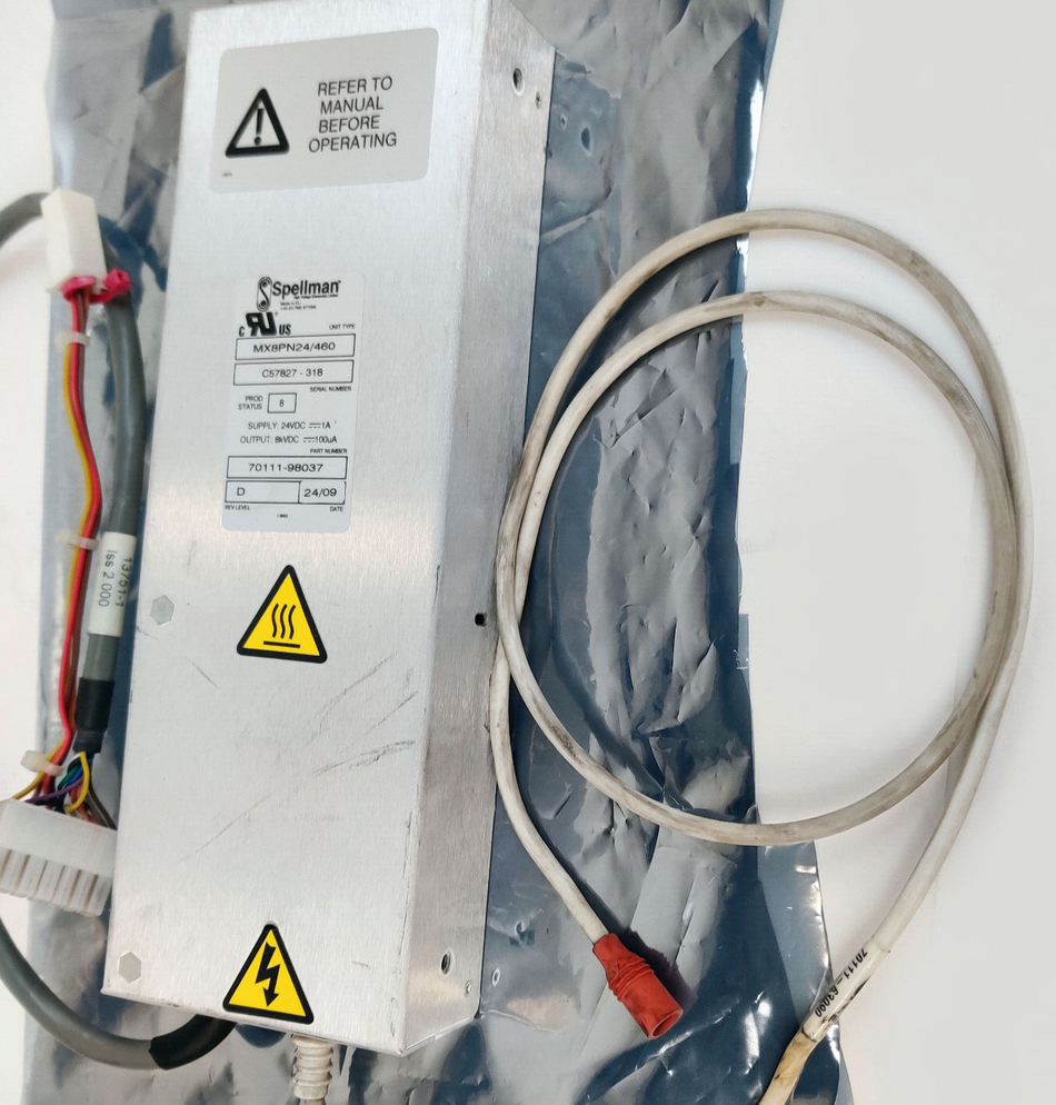 Spellman 8kV Power Supply 100uA MX8PN24/460 Thermo TSQ Quantum MS Working Tested