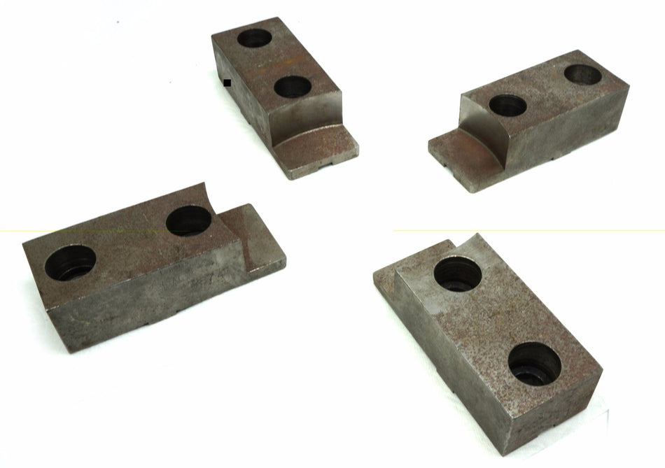 Set of 4 Daco 6" Soft Jaw Standard Tongue & Groove 15HSHO for 15" lathe Chuck