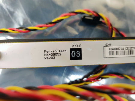 PerkinElmer 2400 GC/MS N6409052 Power Button Assembly