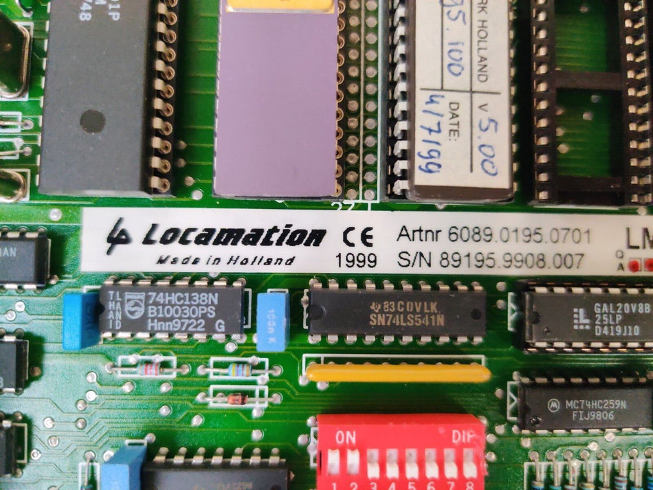 Varian Varian Locamation Artnr 6089.0195.0701 I/O Circuit Board 2554.150/1