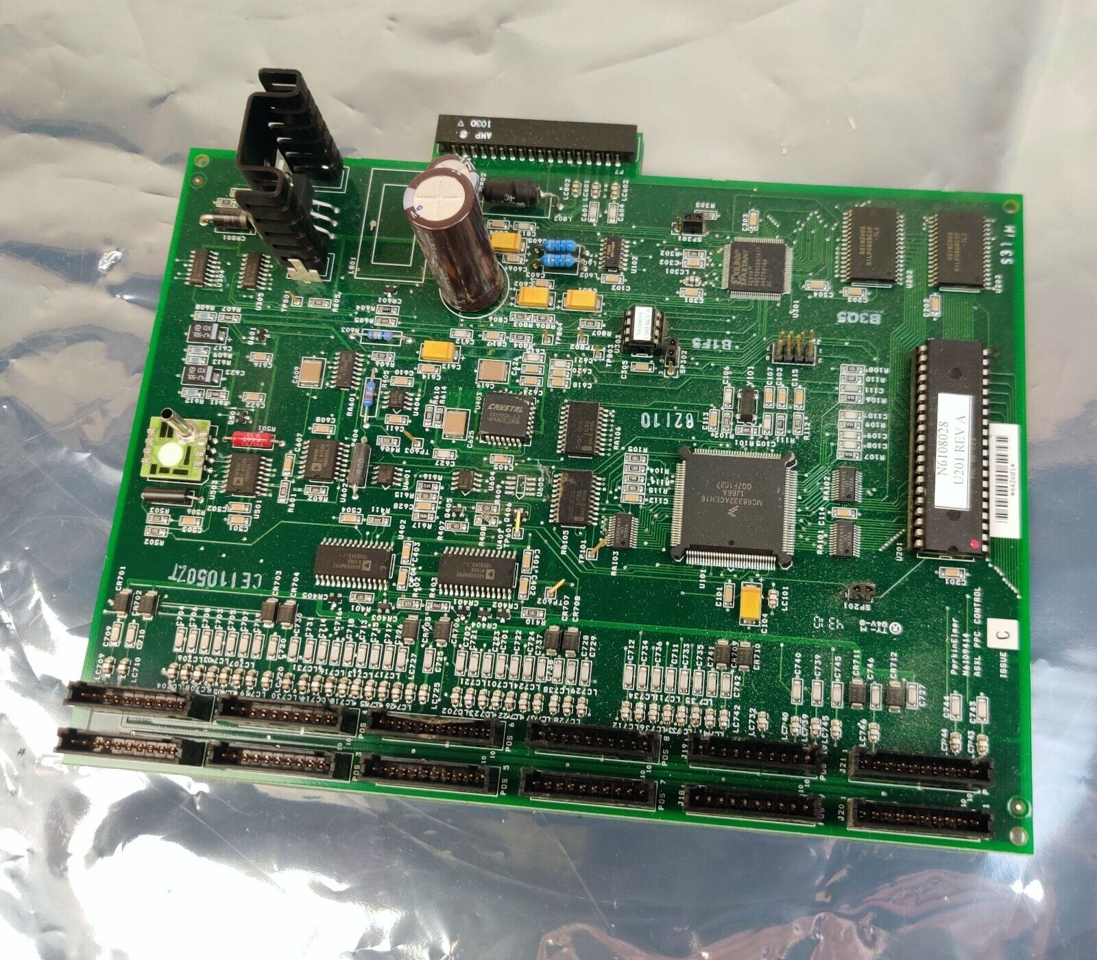 PerkinElmer N6109414 issue C ASXL PPC Control PCB for Clarus 580 GC ...