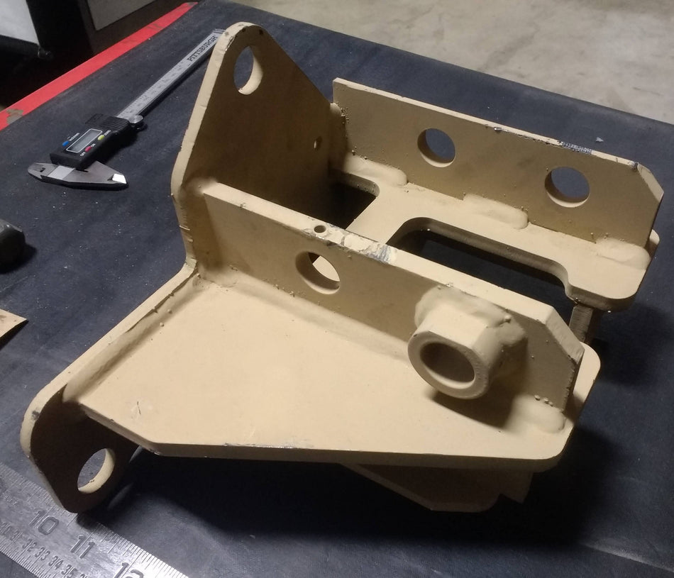 Industrial Fabricators Inc. Humvee Mrap Vehicular Military Winch Support Bracket
