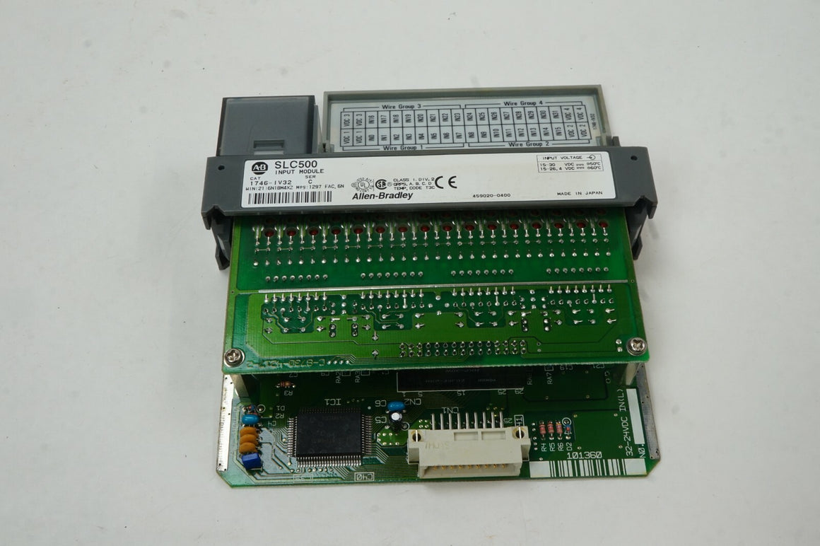 Allen Bradley SLC 500 1746-IV32 Series C 32 Ch. Input I/O Module 15-30 VDC