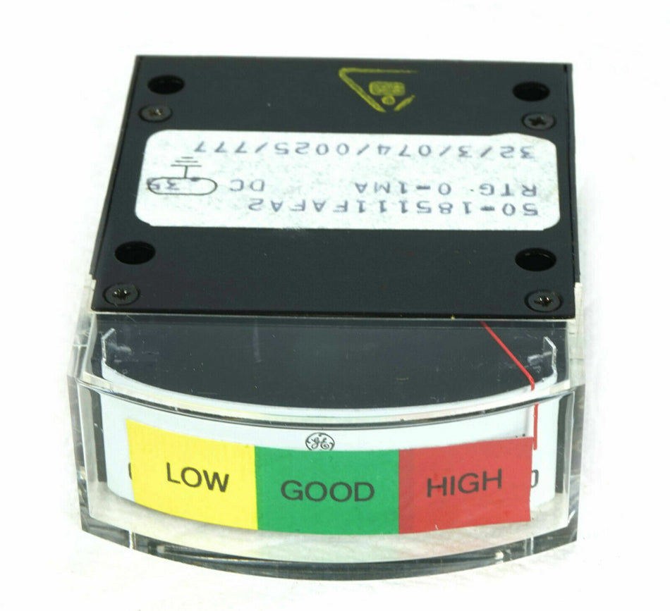 GE turbine Edgewise Panel Meter type 185 Low Good High for Helicopter Cockpit
