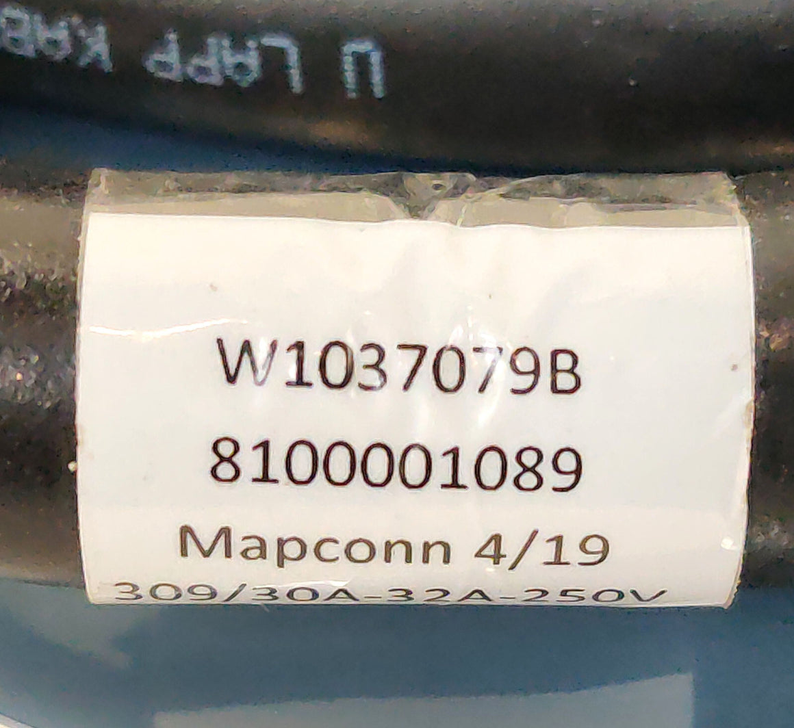 PerkinElmer NexION 1000 Mass Spectrometer W1037079B Power Cord Assembly