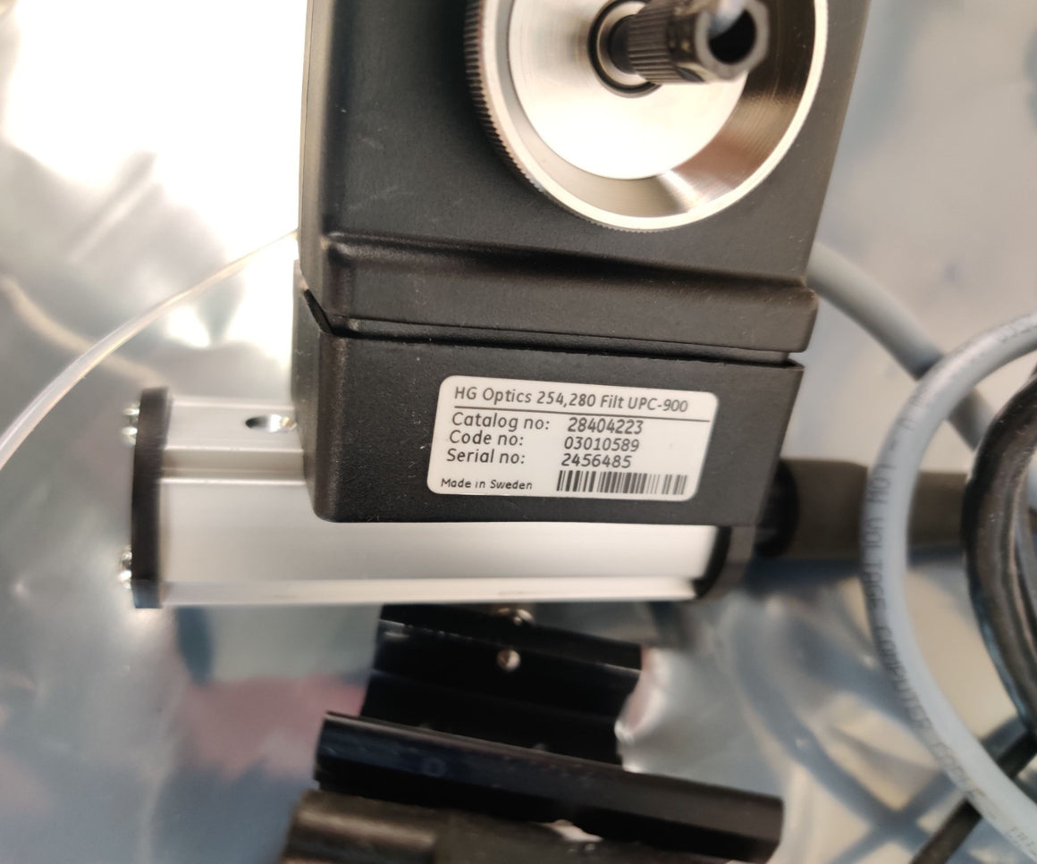 GE Cytiva AKTA Hg Lamp 28404223 Hg Optics 254 280nm FR-902 Restrictor Tested