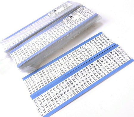 Brady Wire Marker Label 110 Cards WM 11-16 21-26 31-36 3A-3D 1E-3E PN:10C8703605
