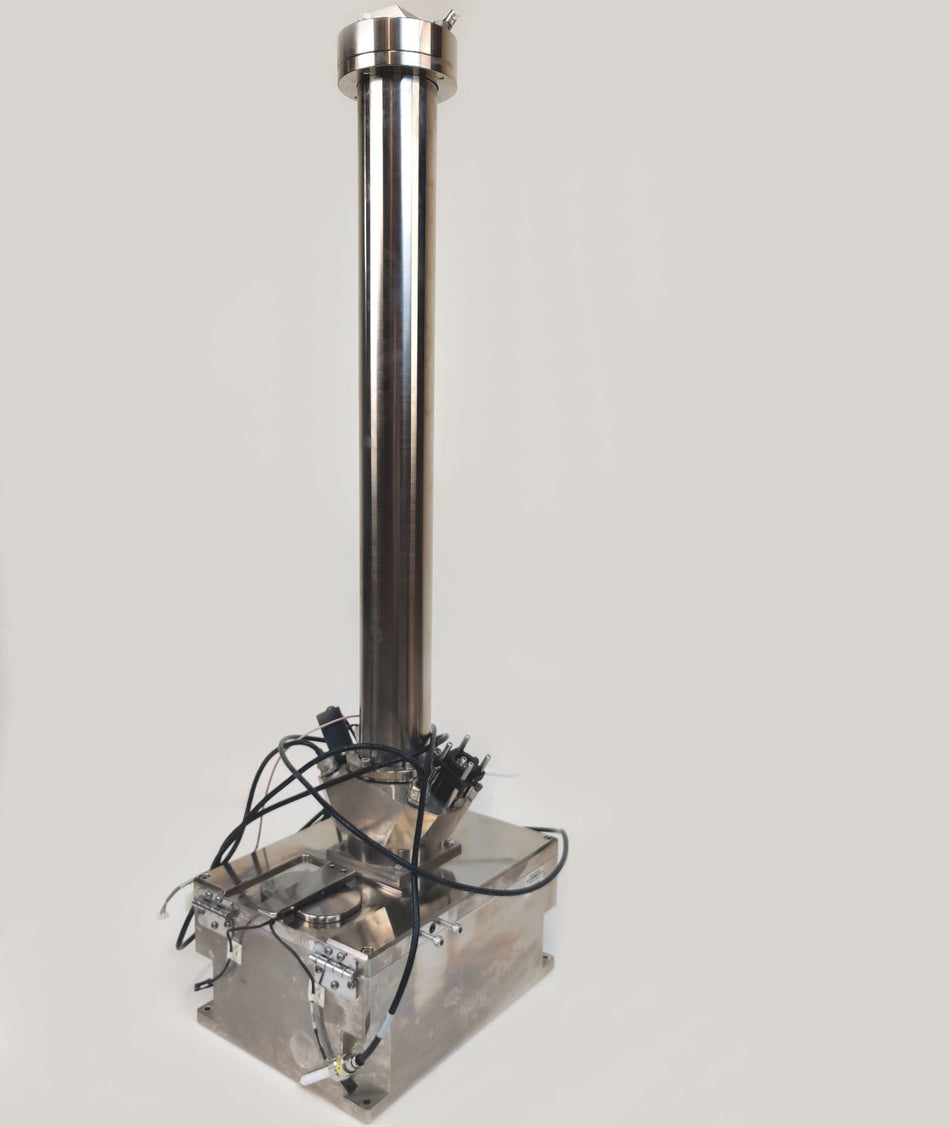 Bruker Microflex microSCOUT Ion Source w/ Ion Flight Tube, Ion Detector Working