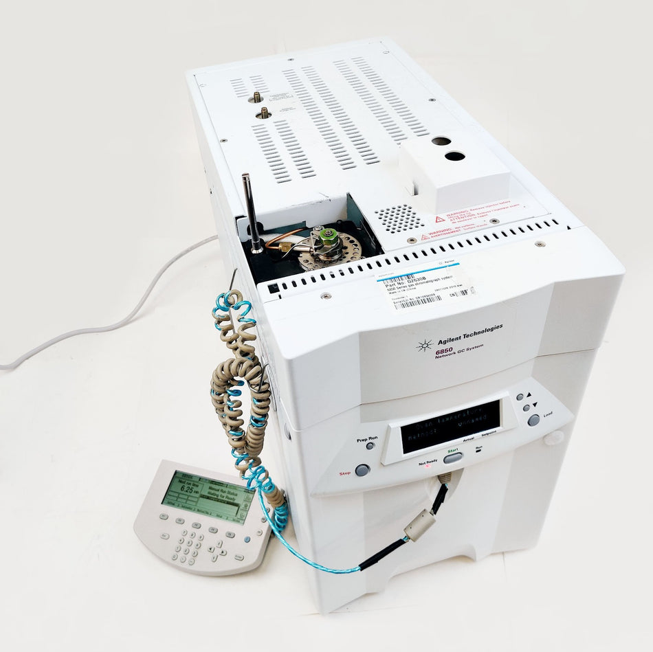 Agilent 6850 Network Gas Chromatograph w FID Detector G2629A Controller Tested