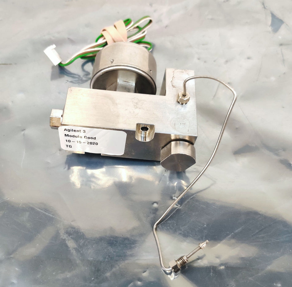 Agilent G1361-60006 Filter Screw w G1361-60005 Multi Assy G1361A Pump. Working