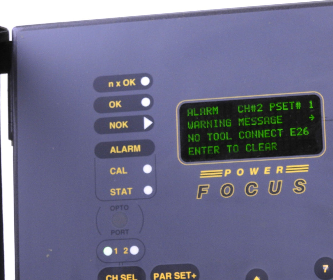 Atlas Copco 2102-S4-115R 2-CH Power Focus Nutrunner Torque Controller
