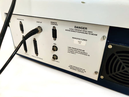 GE Akta Pharmacia LKB 2222-010 UltroScan XL Laser Desintometer w Display Monitor - 