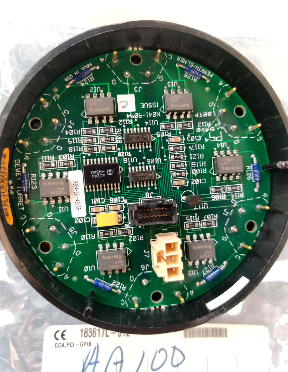 PerkinElmer N041-9094 Dewey Turret PCB Board for AAnalyst 100