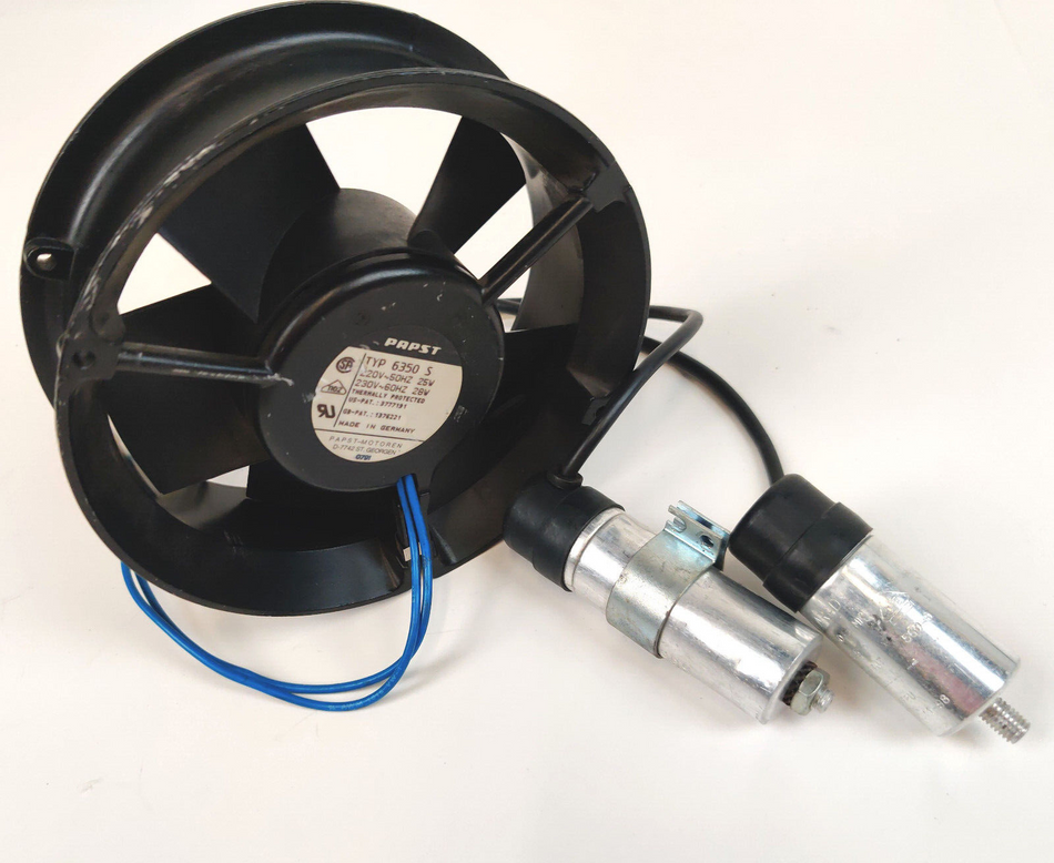 EBM-Papst EBM-Papst Type 6350 S Thermally Protected Fan, Voltage: 220 VAC Watts: 25/28W
