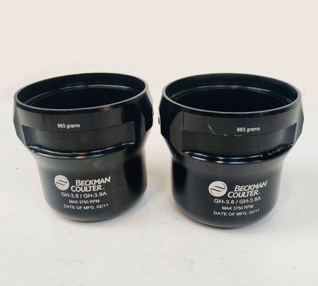 Beckman Coulter GH-3.8/GH-3.8A Swing Bucket 683 gramos LOT OF 2