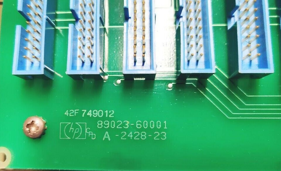 Hewlett Packard 89023B Valve Pump Interface