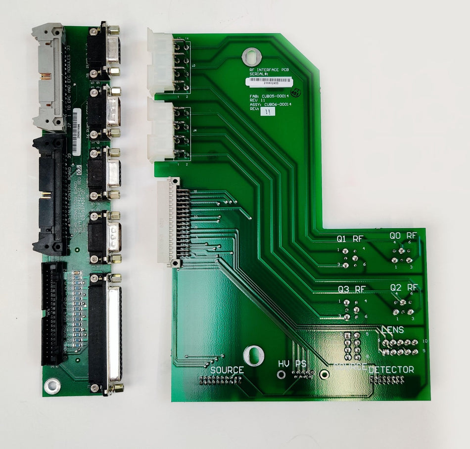 Varian 300-MS 310-MS RF Interface PCB CUB05-00014 w Rear Connection PCB Tested