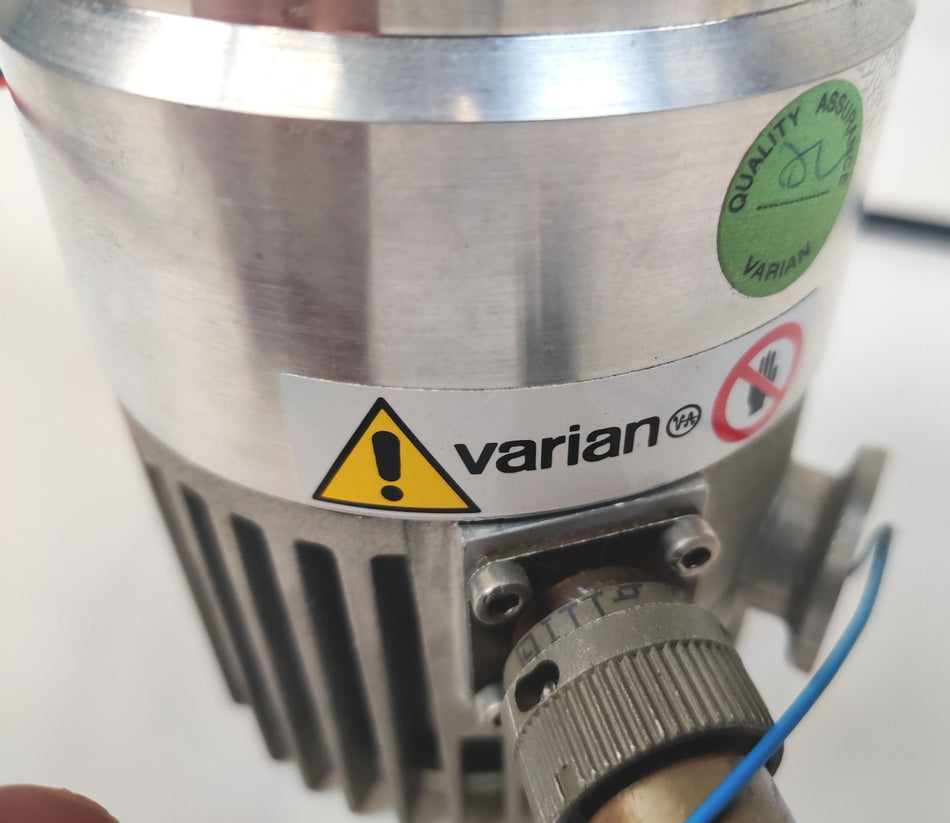 Varian Turbo-V 70 Turbomolecular Vacuum Pump ISO 63 969-9357. Tested