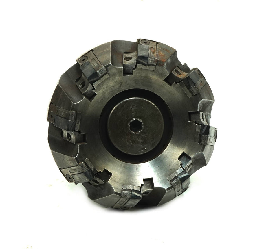 Greenleaf Greenleaf 6" Cutting Diameter 30° Lead Face Mill M430LNP06A w/ Lovejoy Holder