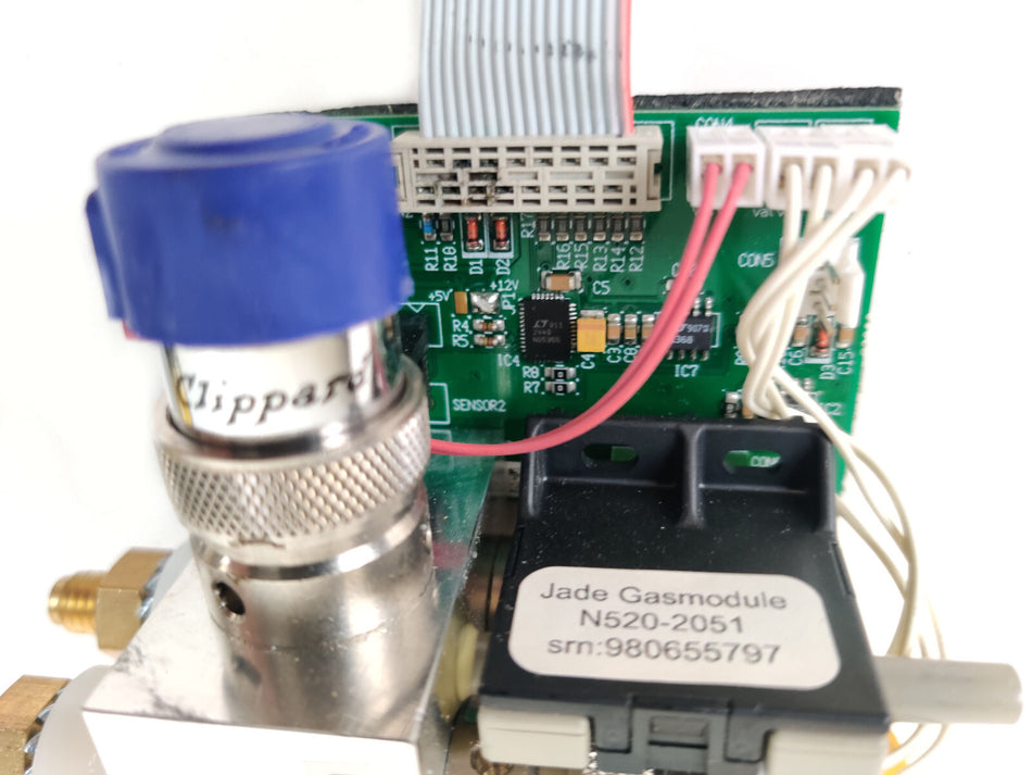 PerkinElmer DSC Calorimeter N5202051 Internal Gas Selector w Clippard Valves