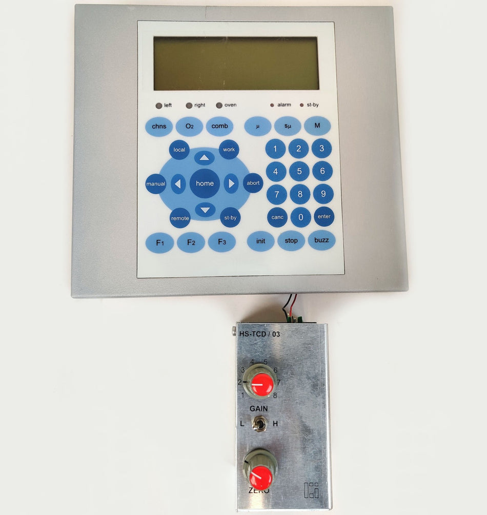 Costech ECS 4010 CHNS-O Elemental Analyzer LCD Control Panel. Working