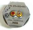 Parker-Hannifin 075-001-001 Elektrischer Aufnahmeverbinder 2 Gegenstecker-Ende