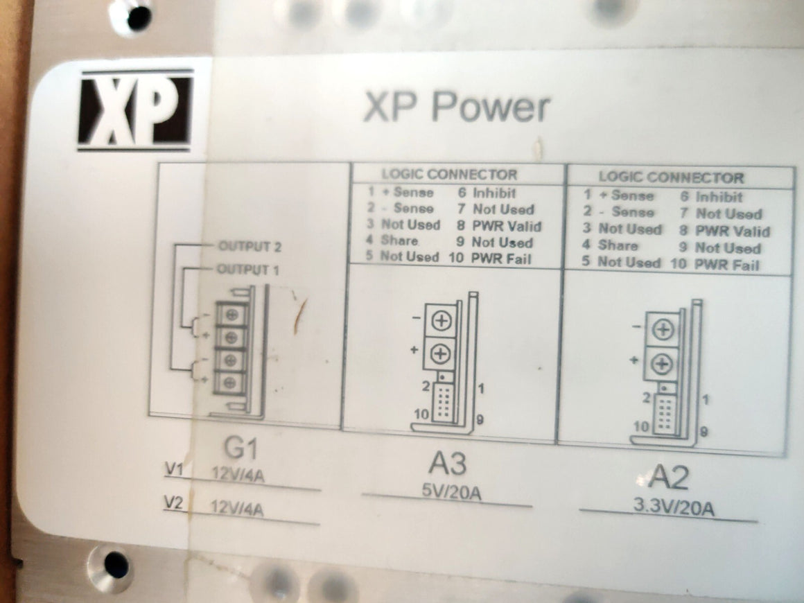 NEW XP Power FFA2A3G1 350W Power Supply 12V 4A Dual Output 0999-8292