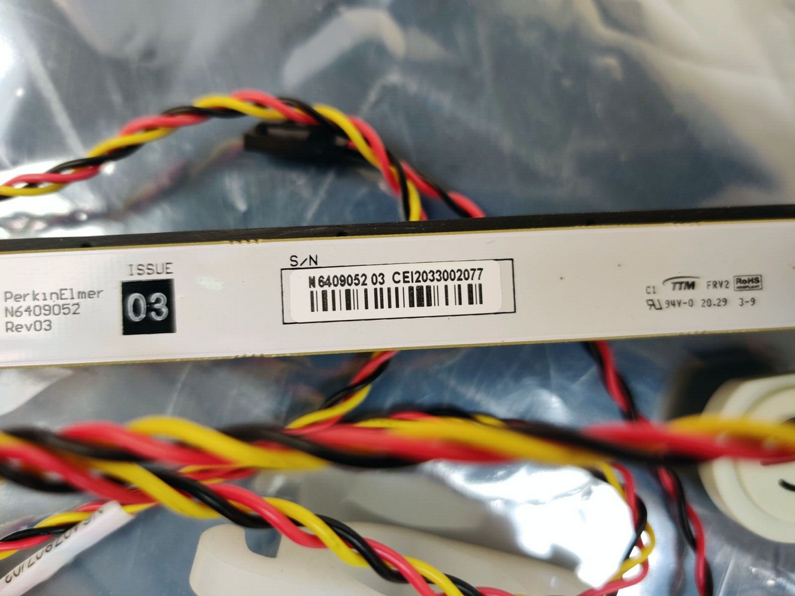 PerkinElmer 2400 GC/MS N6409052 Power Button Assembly