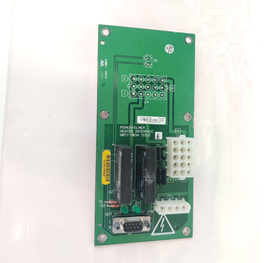 PerkinElmer Optima 8300 ICP-OES N0779031 (N0779034) Heater Interface PCB Board