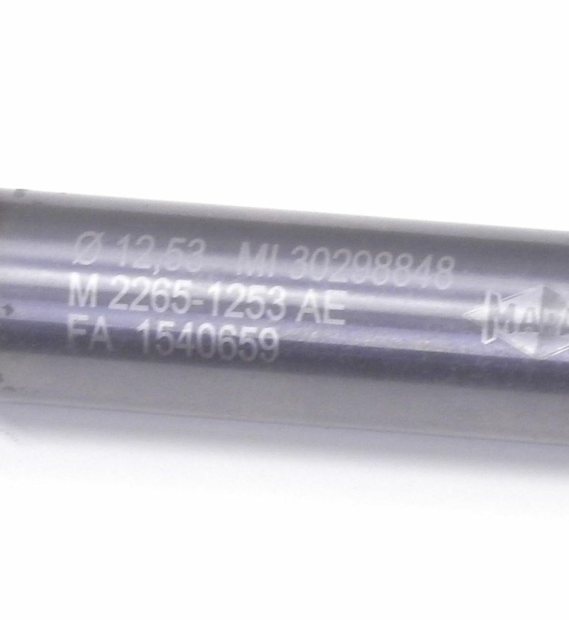 Mapal solid carbide Mega-Drill-Reamer 12.53mm M2265 Coolant Fed 144mm Long