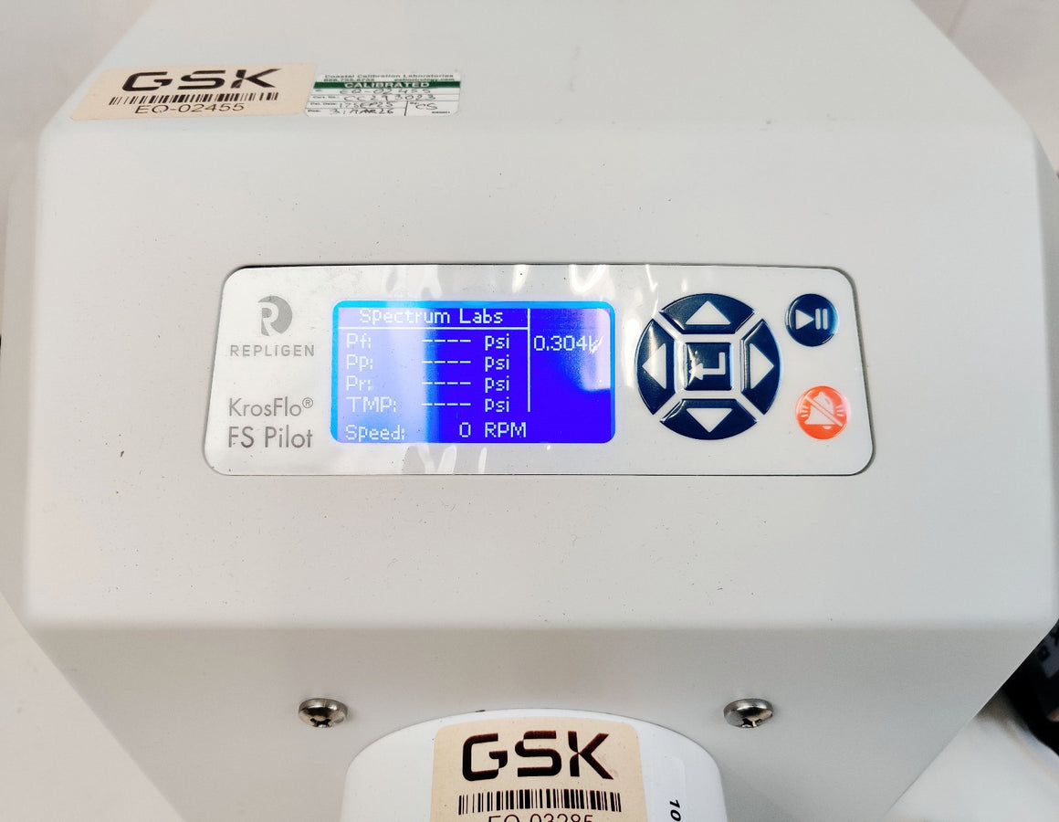 Spectrum Labs KrosFlo TFF System Pump w Head, Scale. Repligen Masterflex 74000