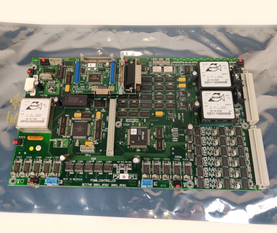 PerkinElmer Optima DV ICP BESTNR B081_0502 P500 Controller PCB B081_0501 Working