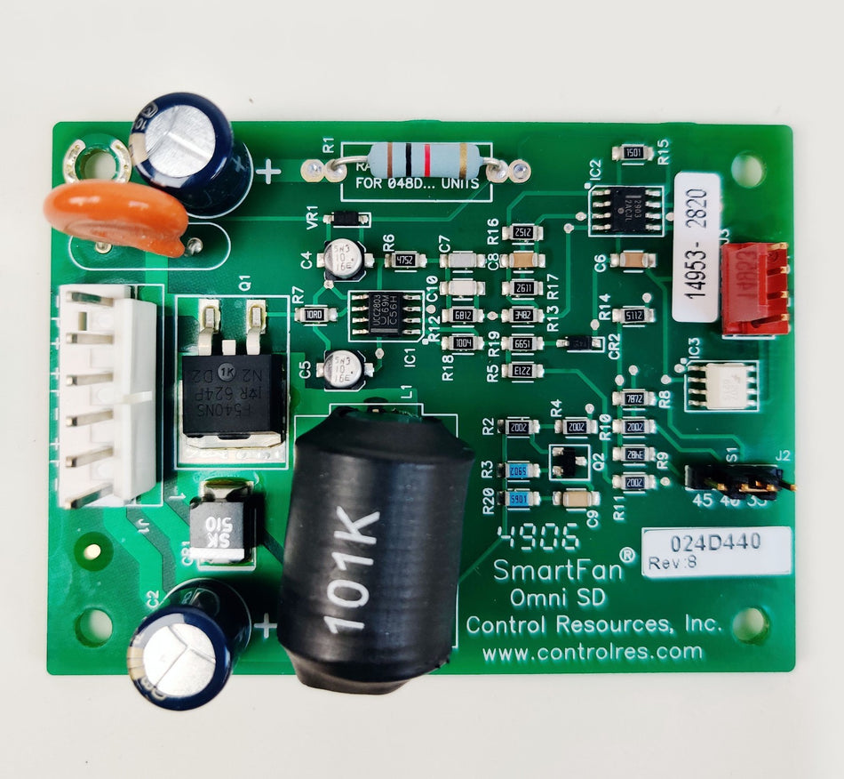 SmartFan Omni SD 024D440 Speed / Temp Control PCB AB Sciex API 2000 5000 Tested
