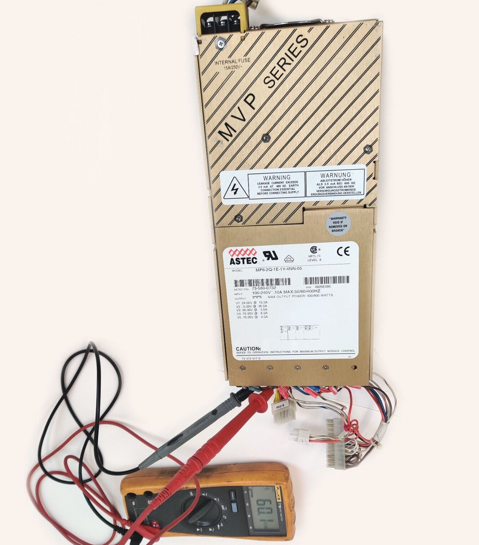 Astec MVP MP6 600W Power Supply 73-560-0732 for Thermo TSQ Quantum 70111-60122