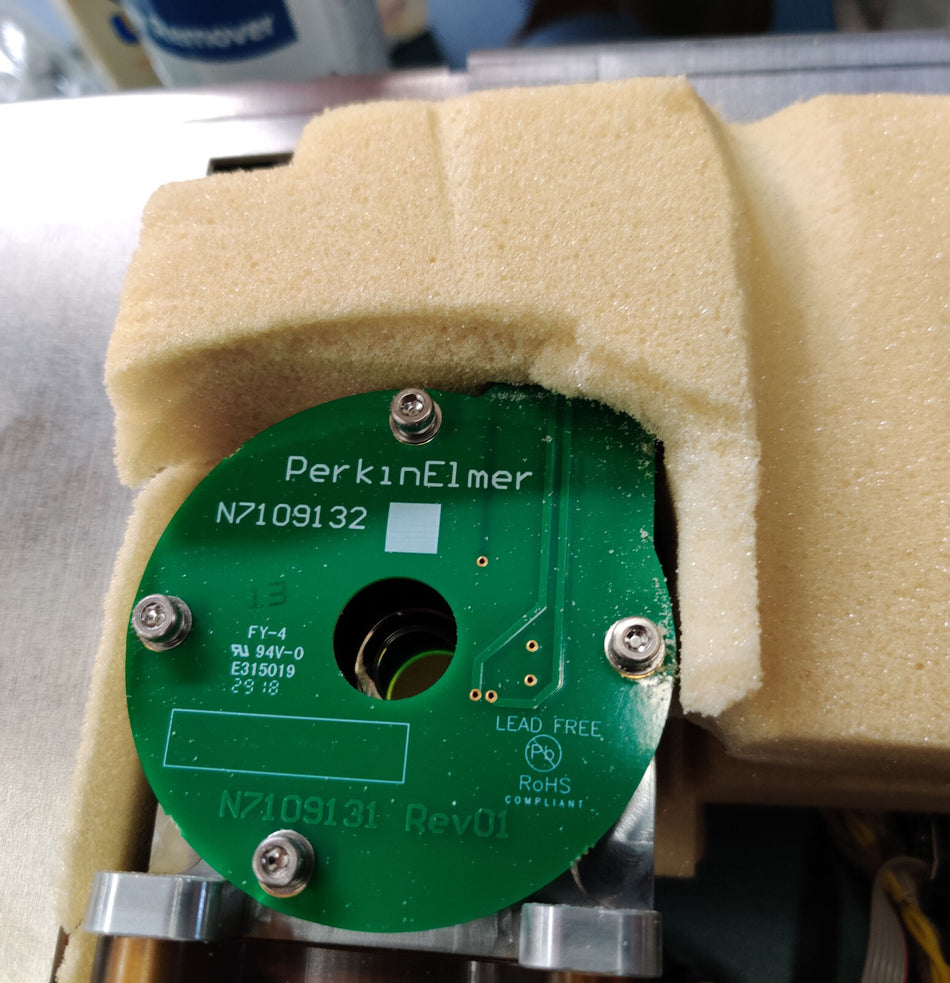 PerkinElmer Spectrum FTIR N7109091 Sample Detector Unit w/ N7109132 Board
