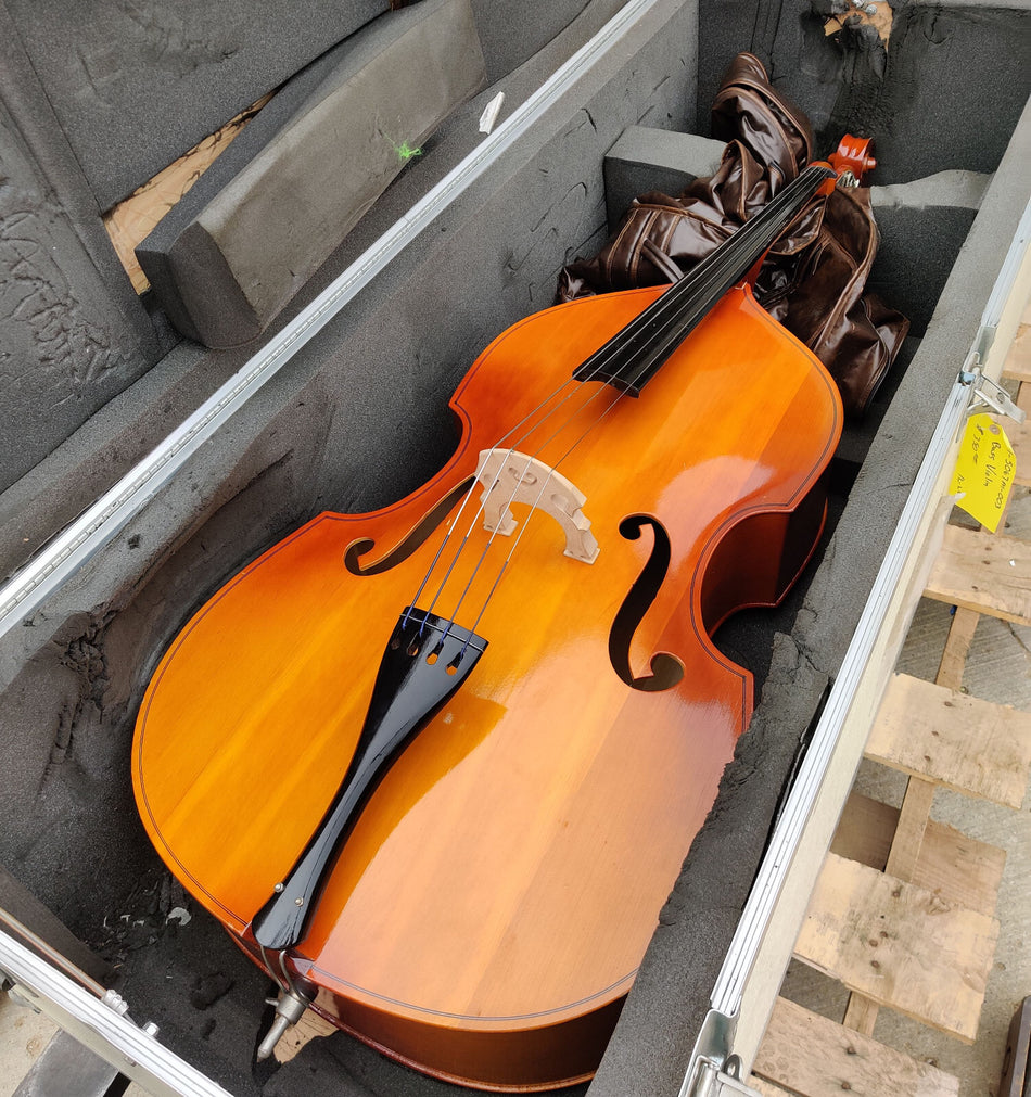 Engelhardt Kay C-1 Upright Bass Concert Series 1980's Serial 30525. Maple Top