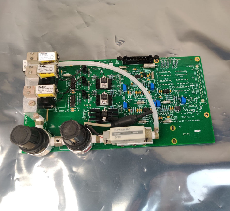 PerkinElmer Optima Avio RF Torch Pneumatics N077-9524 issue I w SMC Sensor