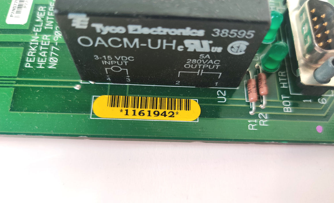 PerkinElmer Optima 8300 ICP-OES N0779031 (N0779034) Heater Interface PCB Board