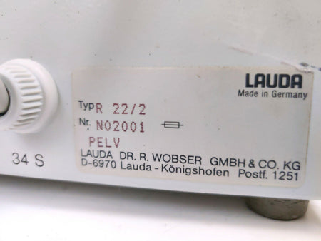 Lauda R 22 External Controller Unit for Compact Low Temperature Thermostats