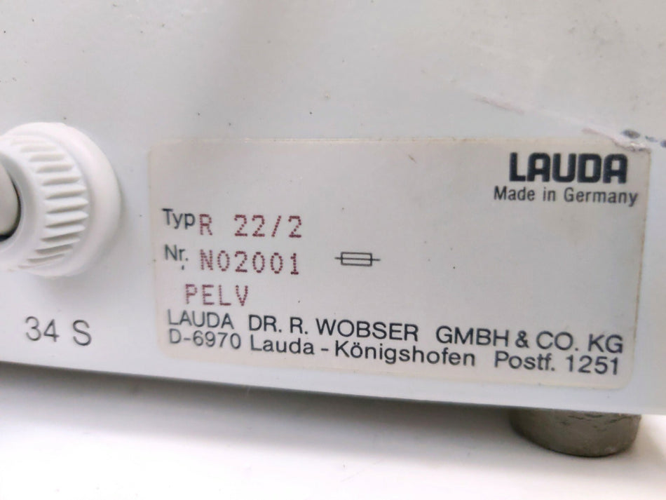 LAUDA Lauda R 22 External Controller Unit for Compact Low Temperature Thermostats