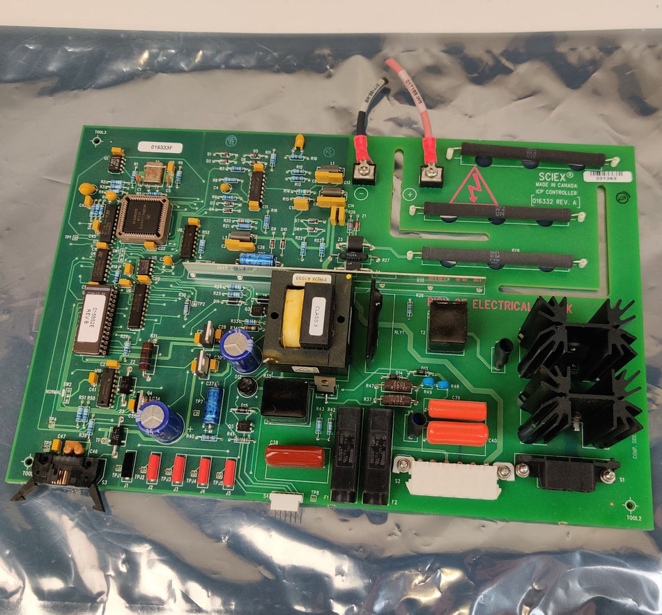Sciex PerkinElmer ELAN DRC ICP-MS W1019780 ICP Controller Board 016332 rev A