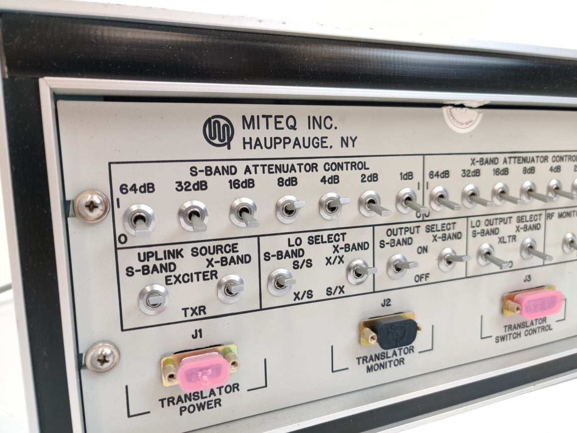 Narda Miteq RCU-58373 Remote Control Unit for SATCOM Systems - 